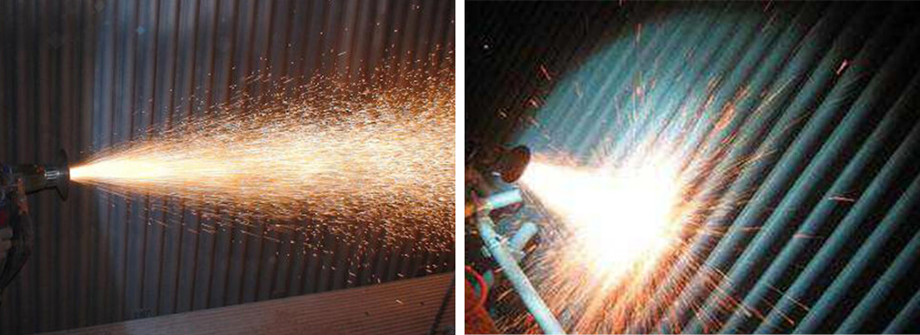 烟台某热电厂锅炉热喷涂修复