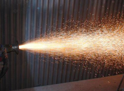 烟台某热电厂锅炉热喷涂修复