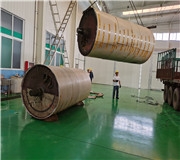 专业热喷涂高铬钼合金修复受损造纸烘缸