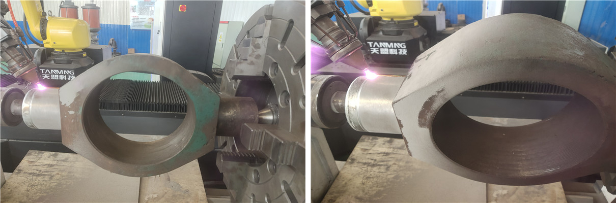 激光熔覆技术是如何修复受损的轴类工件的