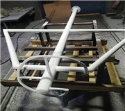 搅拌器表面等离子喷涂氧化铝陶瓷涂层