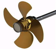 螺旋桨叶片表面超音速火焰喷涂强化