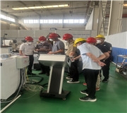 美国商人访问济南天盟热喷涂公司进行交流